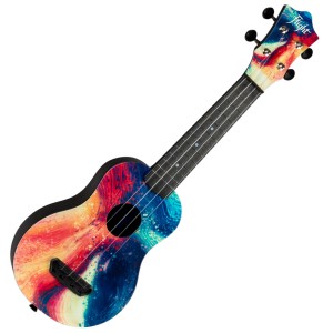 Flight UTS-40 SWIRL Ultra Travel Series Soprano Ukulele with Bag